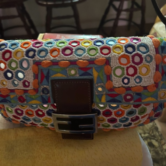 Fendi Handbags - RARE 1999 Mirrored Fendi Baguette Handbag AUTHENTIC In PERFECT Condition